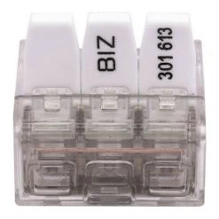 BIZLINE 50 Bornes De Connexion à Languettes 3 Entrées Pour Fils Souples / Rigides 9 BIZLINE 50 Bornes De Connexion à Languettes 3 Entrées Pour Fils Souples / Rigides -BIZLINE Soldes 24799962 4