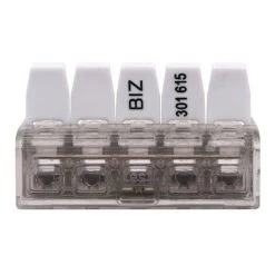 BIZLINE 50 Borne De Connexion à Languettes 5 Entrées Pour Fils Souples / Rigides 9 BIZLINE 50 Borne De Connexion à Languettes 5 Entrées Pour Fils Souples / Rigides -BIZLINE Soldes 24799964 4