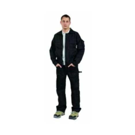 BIZLINE Veste De Travail Noire En Coton - Taille S - Noir 3 BIZLINE Veste De Travail Noire En Coton - Taille S - Noir