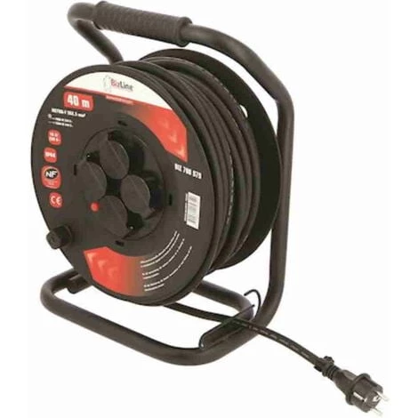 Bizline-700979 BIZLINE 700979 - Enrouleur Professionnel 40m H07RN-F 3G2.5 Prise FR 3 Bizline-700979 BIZLINE 700979 - Enrouleur Professionnel 40m H07RN-F 3G2.5 Prise FR