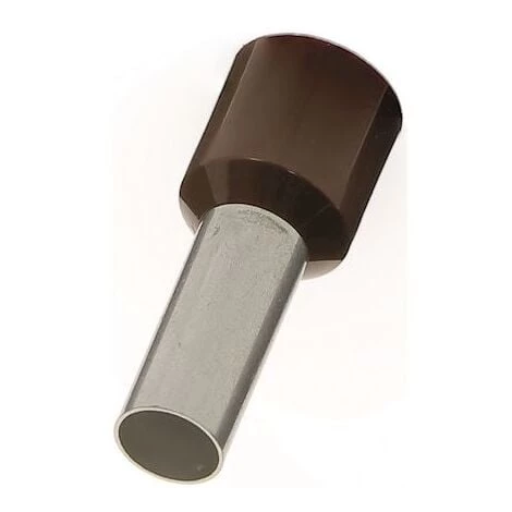 Bizline 225008 Embouts (x100) De Câblage Simple 10mm² 12mm/AWG8 Brun 3 Bizline 225008 Embouts (x100) De Câblage Simple 10mm² 12mm/AWG8 Brun