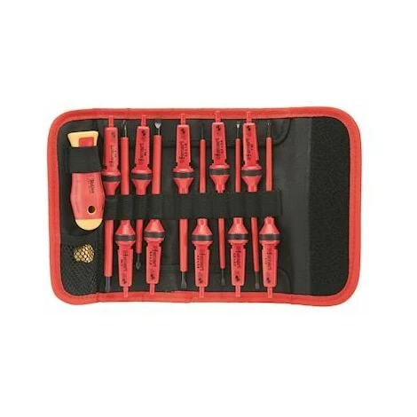 Kit Tournevis - Isolées 1000v - Manche + 10 Lames Intercheangeables - Bizline 790098 3 Kit Tournevis - Isolées 1000v - Manche + 10 Lames Intercheangeables - Bizline 790098