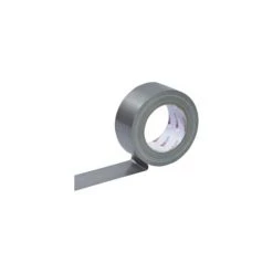 BIZLINE Ruban Vinyle Toilé Multi-usages 25x50mm - Gris