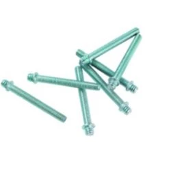 Patte à Vis - Métal - 7 X 150 - Filetage 5 X 50 Mm - Boite De 100 - Bizline 400141