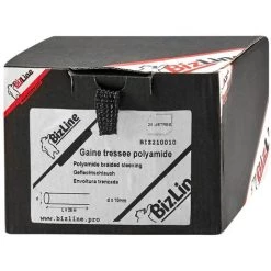 Bizline-210010 GAINE TRESSEE D= 10 MM 25 M NOIRE