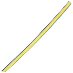 Bizline-215012 GAINE THERMORETRACTABLE 3/1 SANS ADHESIF 3/1 MM 1 M VERTE/JA