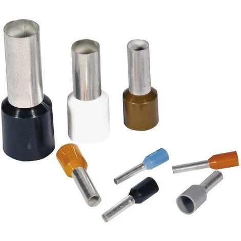 Bizline-225102 Embout De Câblage Simple 0.75 Mm² Bleu 3 Bizline-225102 Embout De Câblage Simple 0.75 Mm² Bleu