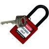 Bizline-230115 Cadenas Consignation Avec Anse En Nylon 38 Mm Rouge -BIZLINE Soldes 5985573 1