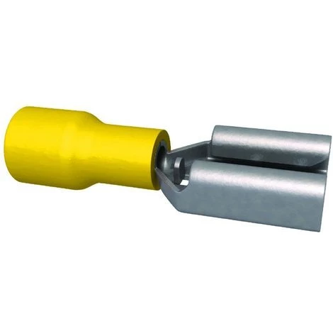Bizline-235020 Clip Pré-isolé Femelle Jaune 4-6 Mm² 6.3 X 0.8 Mm (x 50) 3 Bizline-235020 Clip Pré-isolé Femelle Jaune 4-6 Mm² 6.3 X 0.8 Mm (x 50)