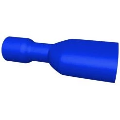 Bizline-235040 Clip Isolé Femelle Bleu 1.5-2.5 Mm² 6.3 X 0.8 Mm (x 100)