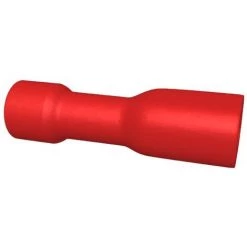 Bizline-235052 Clip Femelle Totalement Isolé Pour Clip Mâle 2.8 X 0.8 Mm Rouge (X 100)