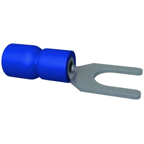 Bizline-252003 BIZLINE 252003 - Cosse Pré-isolée Fourche Bleue 1.5-2.5 Mm² M6 (x 100) 3 Bizline-252003 BIZLINE 252003 - Cosse Pré-isolée Fourche Bleue 1.5-2.5 Mm² M6 (x 100)