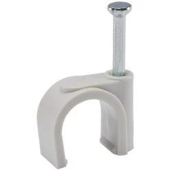 Bizline-310107 Attache-pontet D Câble 7 Mm Grise (x 100)