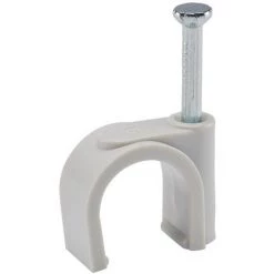 Bizline-310109 Attache-pontet D Câble 9 Mm Grise (x 100)