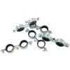 Bizline-400043 Collier Isophonique Double 7 X 40 Mm Ø Tube 22 Mm (x 50) -BIZLINE Soldes 5985679 1
