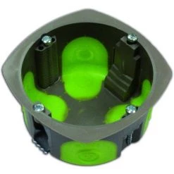 Bizline-500132 Boîte Simple D'appareillage R'Box Ø 85 Mm 1 Poste Profondeur 40 Mm 32 A