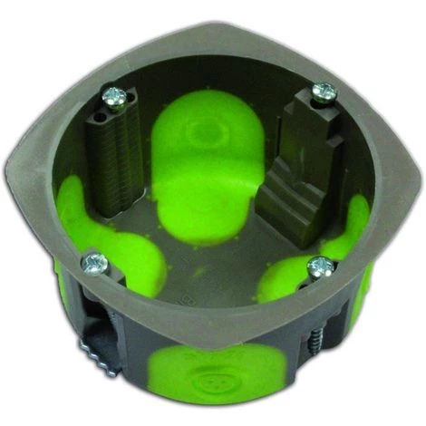 Bizline-500132 Boîte Simple D'appareillage R'Box Ø 85 Mm 1 Poste Profondeur 40 Mm 32 A 3 Bizline-500132 Boîte Simple D'appareillage R'Box Ø 85 Mm 1 Poste Profondeur 40 Mm 32 A