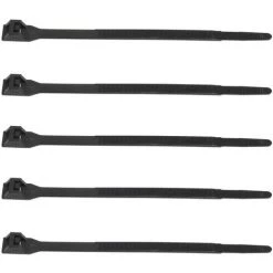 Bizline-669360 Collier D'installation PA 6.6 Tête Double 360 X 9 Mm Noir (x100)