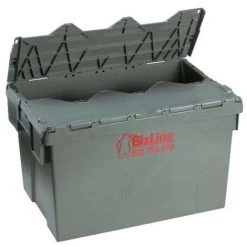Bizline-700520 Bac De Rangement à Couvercle Intégré 600 X 400 X 365 Mm