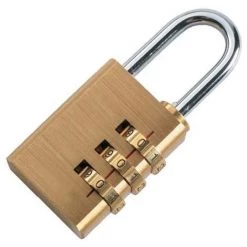 Bizline-700572 Cadenas Laiton à Code 30 Mm