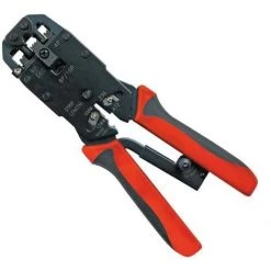 Bizline-700587 Pince à Sertir Les Connecteurs RJ45, RJ11 Et RJ12