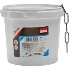 Bizline-710171 Chaînette Acier Ø 2.5 Mm X 25 M
