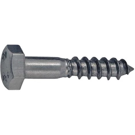 Bizline-770231 Tire-fond Tête Hexagonale Inox Ø 6 X 50 Mm (x 50) 3 Bizline-770231 Tire-fond Tête Hexagonale Inox Ø 6 X 50 Mm (x 50)