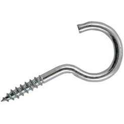Bizline-780305 Crochet à Vis D 4 X 30 Mm (x 50)