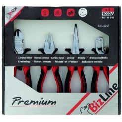 Bizline-790240 KIT DE 4 PINCES ISOLEES 1000 V PREMIUM