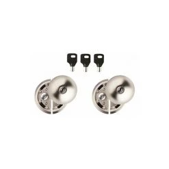 Serrure Antivol - Handlock Duo - 3 Clés - Pour La Sécurisation Des Véhicules - Bizline 701501