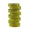 Bizline-350017 Ruban D'isolation Et De Repérage électrique 15 Mm X 10 M X 0.15 Mm Jaune/vert (x 8) -BIZLINE Soldes 7241660 1