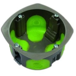 Bizline-500140 Boîte Simple D'appareillage R'Box Ø 67 Mm 1 Poste Profondeur 40 Mm