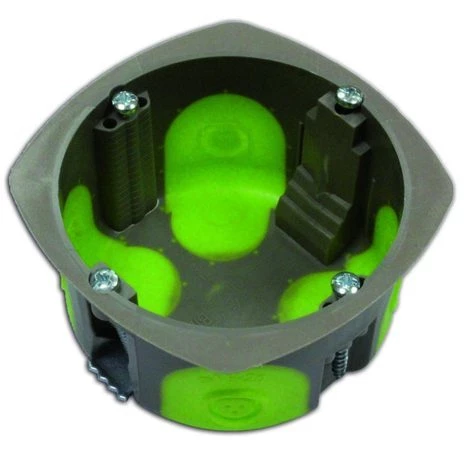 Bizline-500150 Boîte Simple D'appareillage R'Box Ø 67 Mm 1 Poste Profondeur 50 Mm 3 Bizline-500150 Boîte Simple D'appareillage R'Box Ø 67 Mm 1 Poste Profondeur 50 Mm