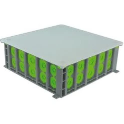 Bizline-502525 Boîte Pavillonaire R'Box 250 X 250 X 80 Mm