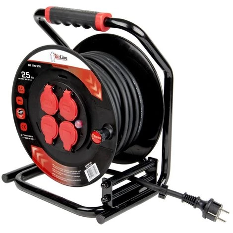 Bizline-700916 Enrouleur Professionnel 25 M H07RN-F 3G2.5 3 Bizline-700916 Enrouleur Professionnel 25 M H07RN-F 3G2.5