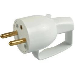 Bizline-700940 Fiche Plastique 16 A 2P + T à Anneau