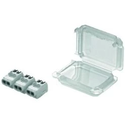 Bizline-711403 Kit SQUALE'Box S6 Pour Connexion étanche Avec 3 Bornes à Languettes 2 Entrées Et Pour Câble De S