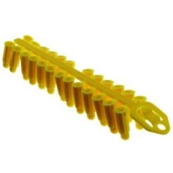 Bizline-720111 Cheville Universelle En Grappe D= Vis 4-7 Mm Jaune (x 150)